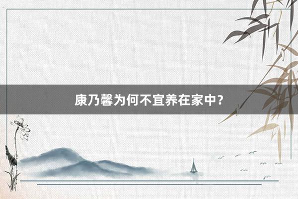 康乃馨为何不宜养在家中？